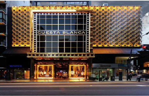 大田门头设计与商业空间的纽带。