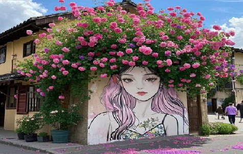 大田怎么设计网红打卡墙绘