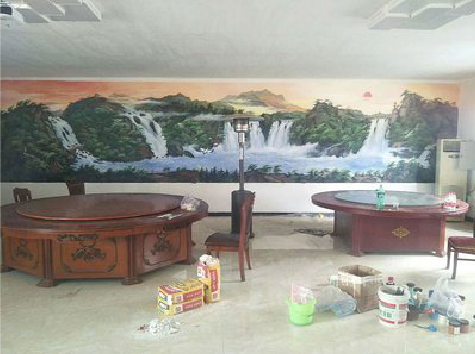 大田墙绘-写实风景