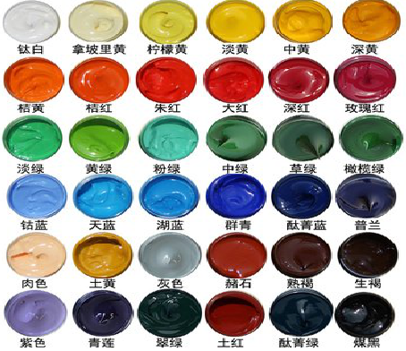 大田墙绘颜色的选择有讲究。