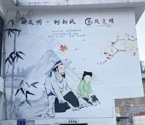 大田分享几个墙绘保养知识。