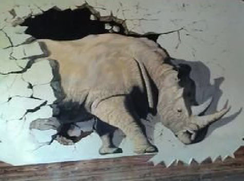 大田在墙绘中，如何绘制3D效果？